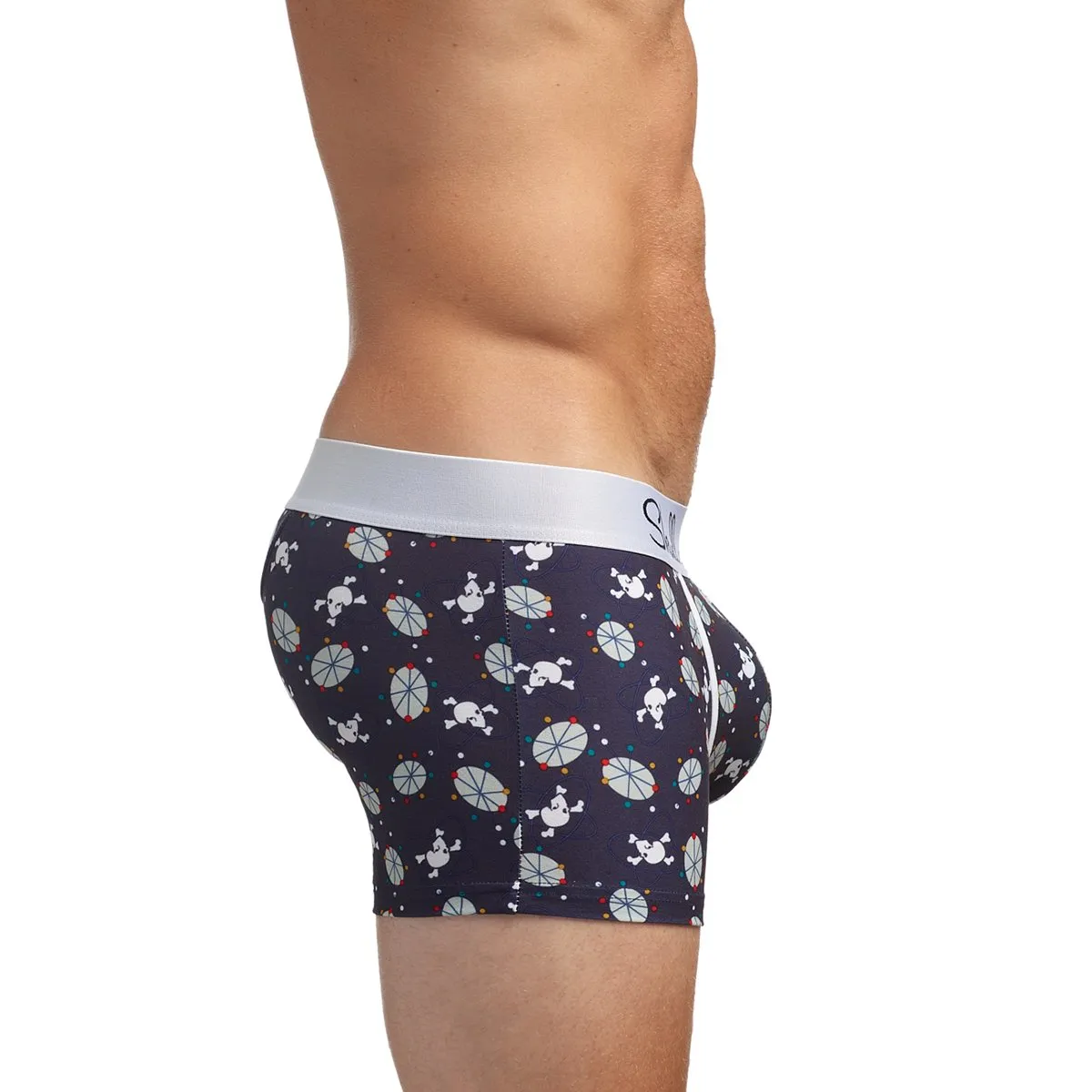 Skull & Bones Mid Century Boxer Brief