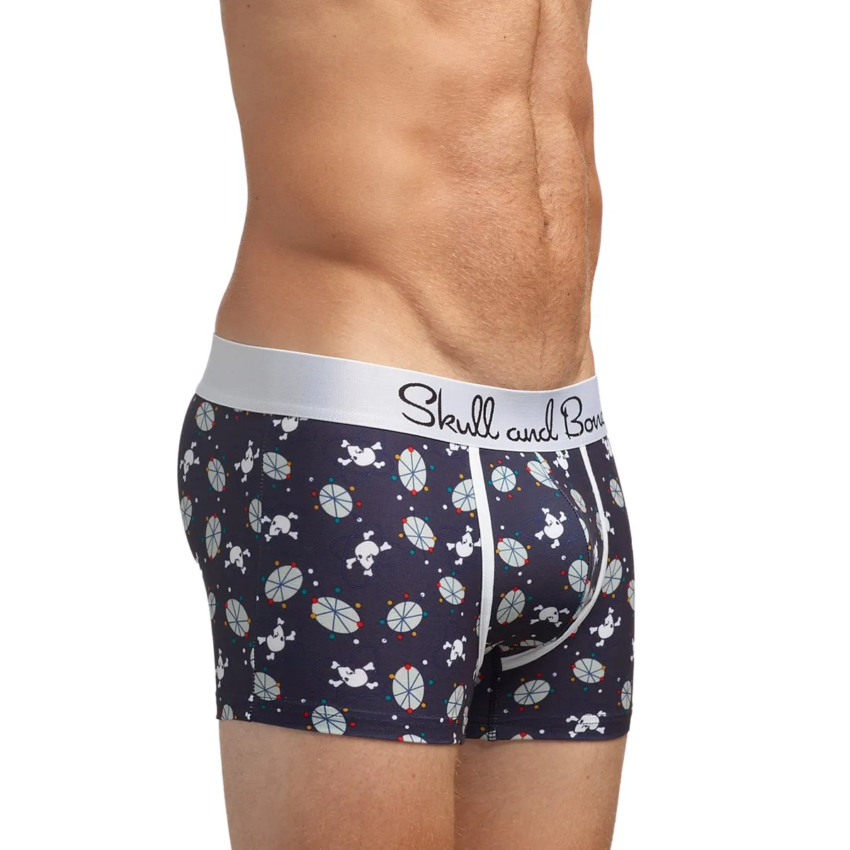 Skull & Bones Mid Century Boxer Brief