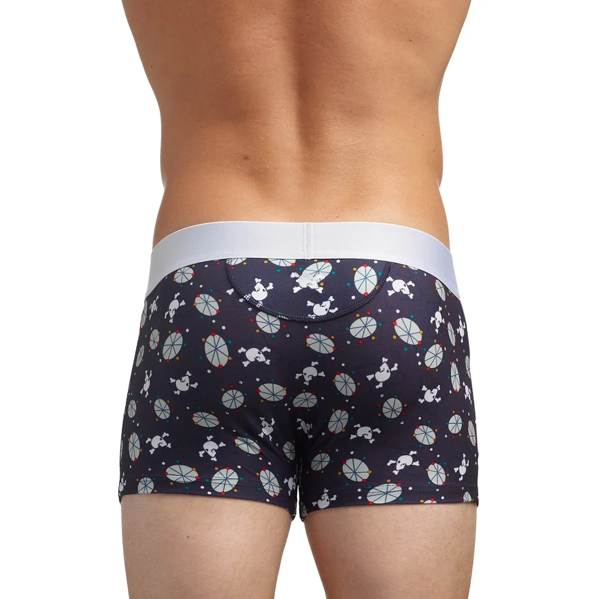 Skull & Bones Mid Century Boxer Brief