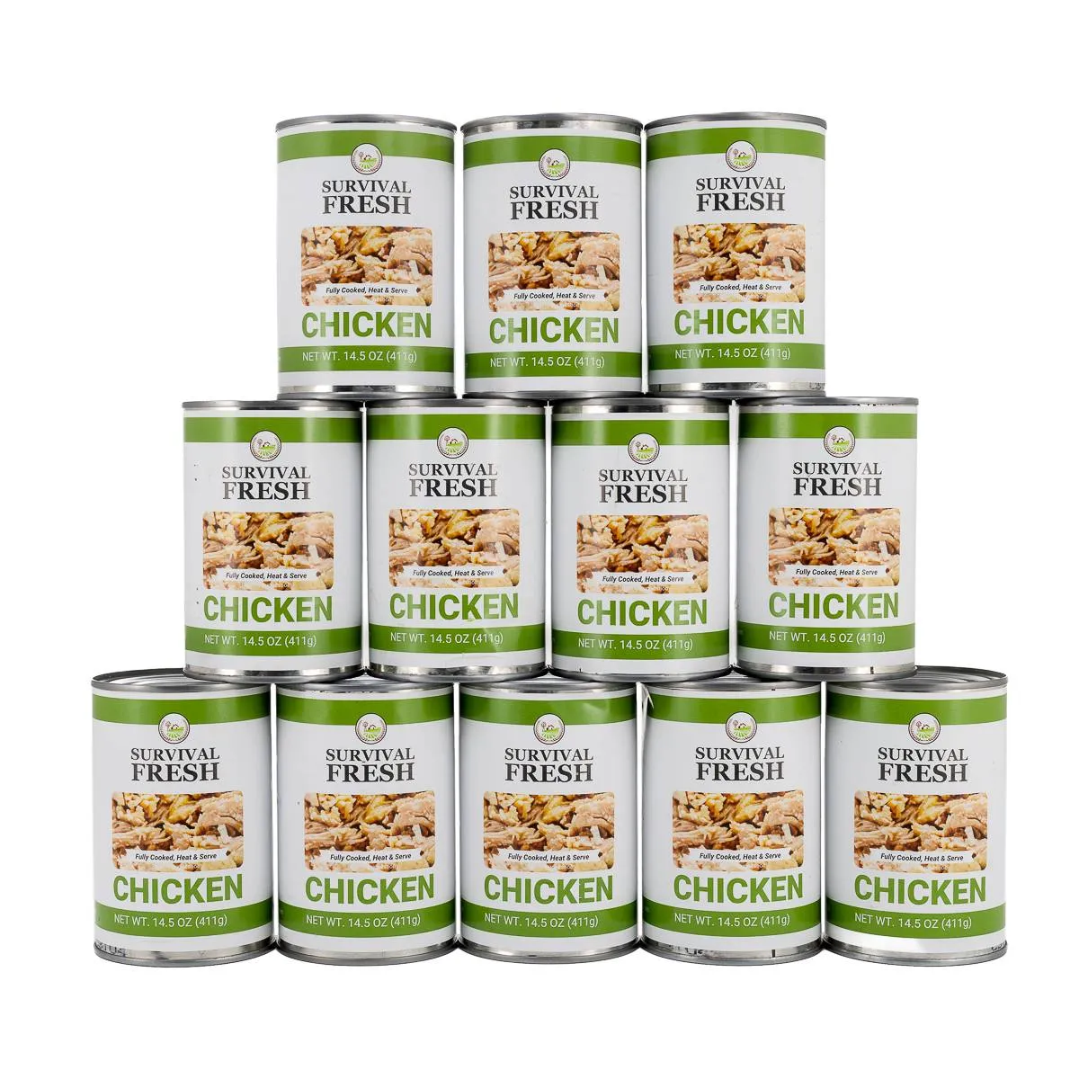 Survival Fresh Meats - Canned Chicken - full case