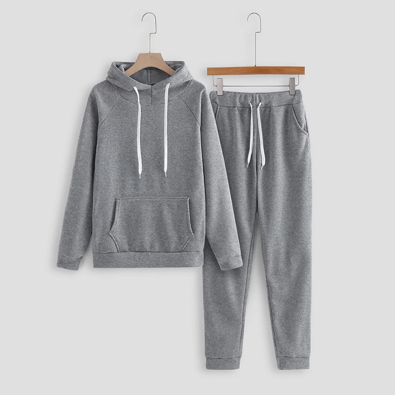 Sweatsuit for Women 2 Piece Long Sleeve Crewneck Oversized Loungewear Jogger Sweatsuit Sets Sets