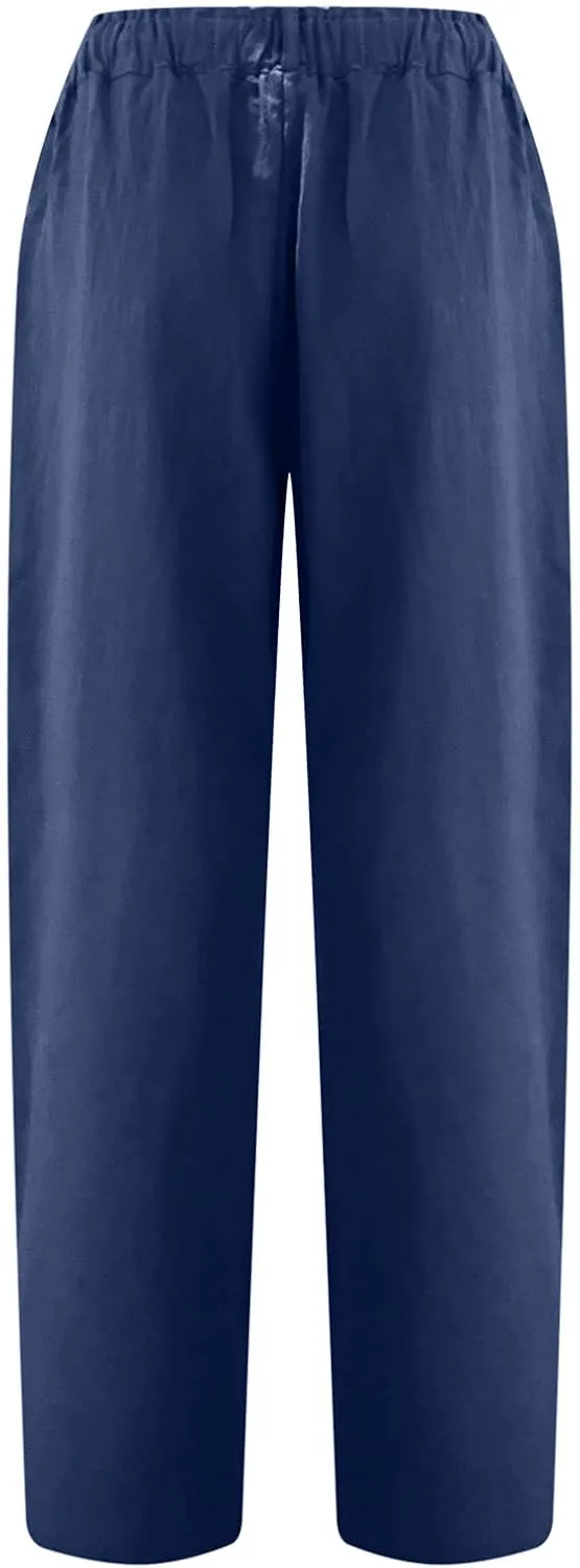 TARIENDY Trouser Yoga Pants for Women Loose Fitting Lounge Trousers High Waisted Athletic Pants Summer Stretch Sweatpants