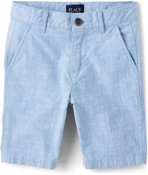 The Children's Place Boys' Textured Chino Shorts