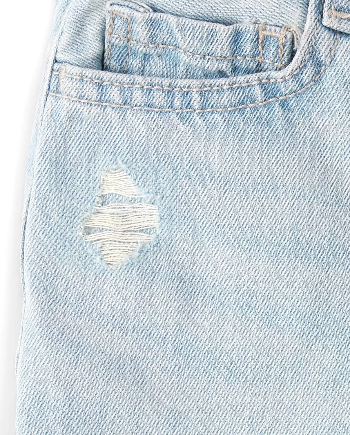 The Children's Place Girls' Denim Midi Shorts