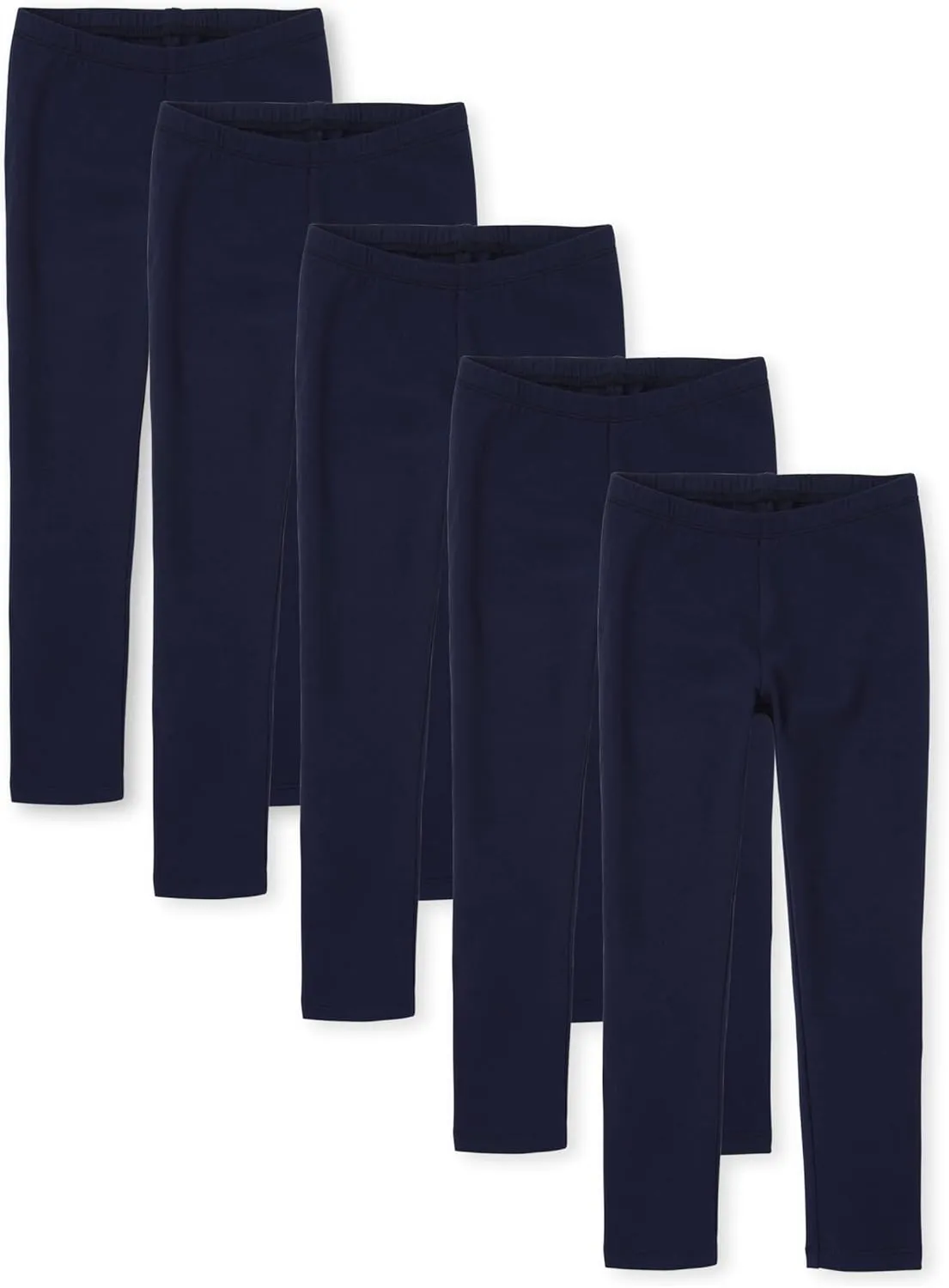 The Children's Place Girls Leggings,Tidal 5 Pack,L (10/12)