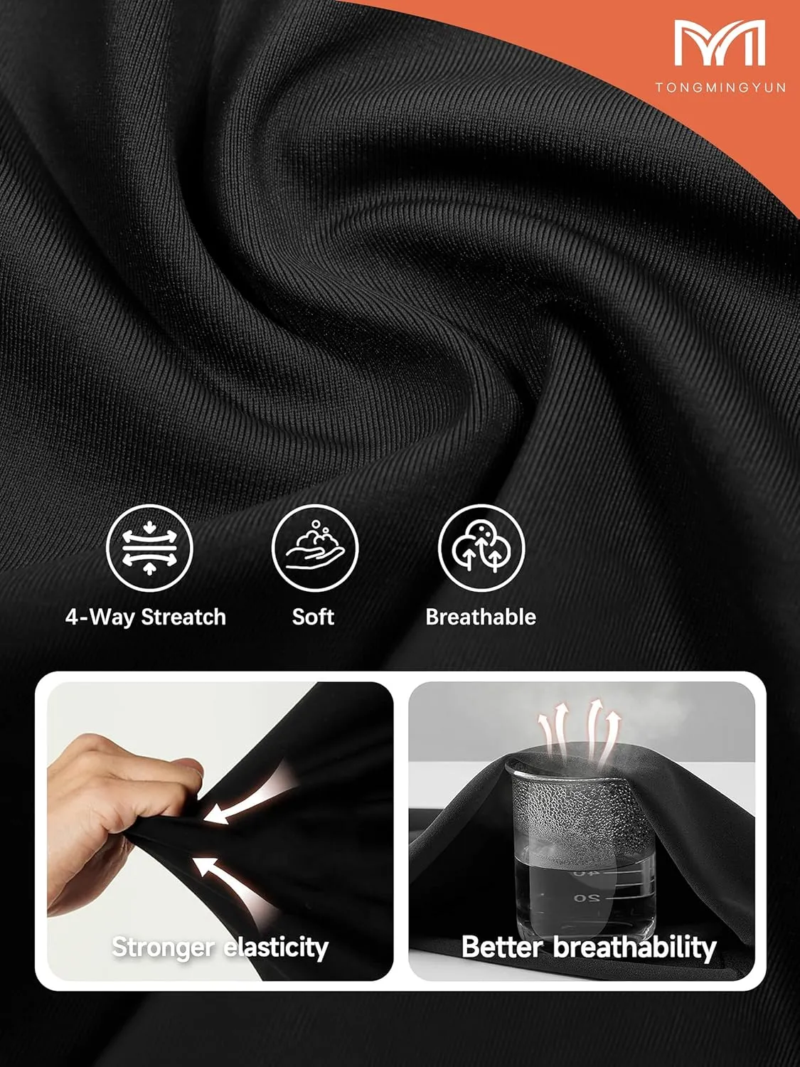 Tongmingyun Women Crossover Shorts Flowy Athletic Butterfly 2 in 1 Shorts with Pocket High Waist Running Workout Skorts