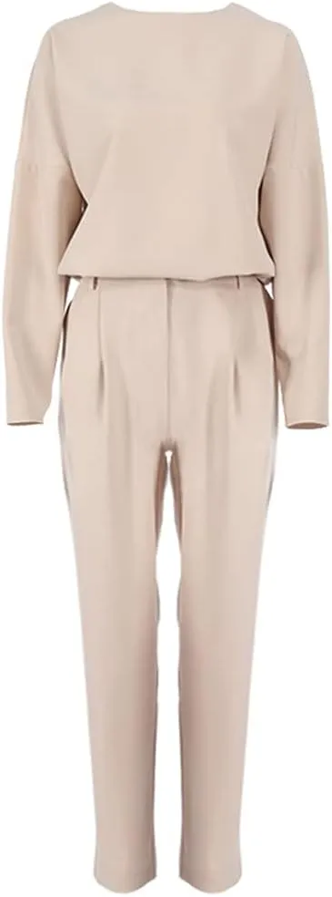 Vintage Zipper Khaki Trousers Women High Waist Office Pants Ladies Brown Trousers Work Wear Autumn Long Pants