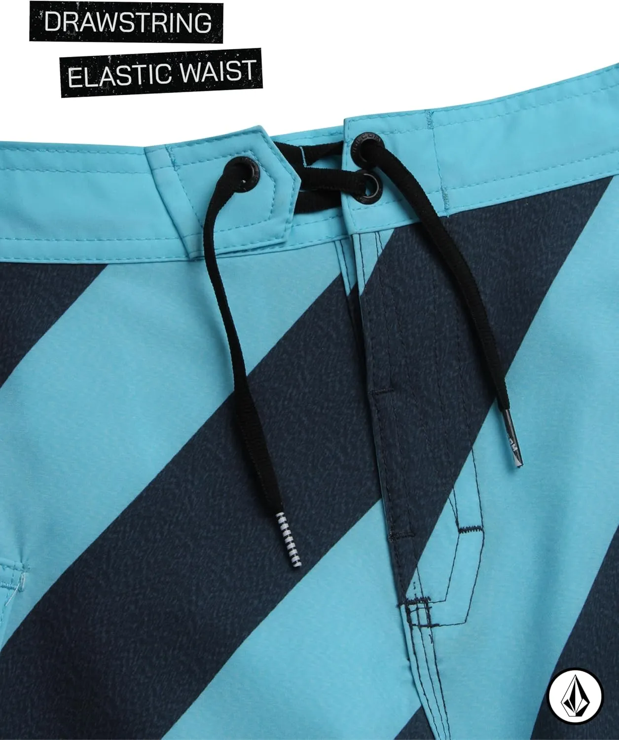 Volcom Boys Board Shorts - UPF 50  Quick Dry Boys Swim Trunks with Pockets - Kids' Swimwear Swim Shorts (Sizes: 8-16)