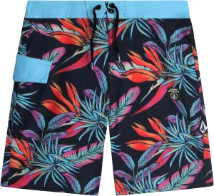 Volcom Boys Board Shorts - UPF 50  Quick Dry Boys Swim Trunks with Pockets - Kids' Swimwear Swim Shorts (Sizes: 8-16)