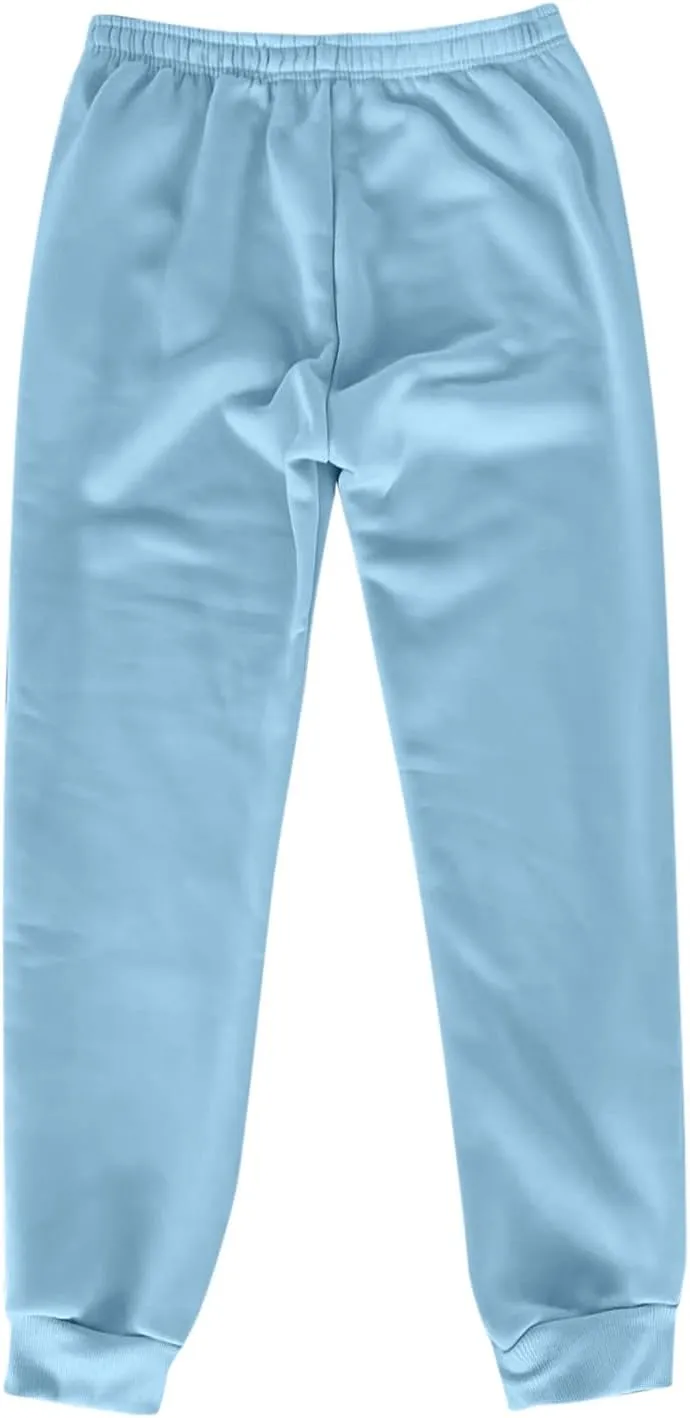 Womens High Waisted Sweatpants Workout Active Cinch Bottom Joggers Pants Mid Rise Baggy Athletic Trousers with Pocket