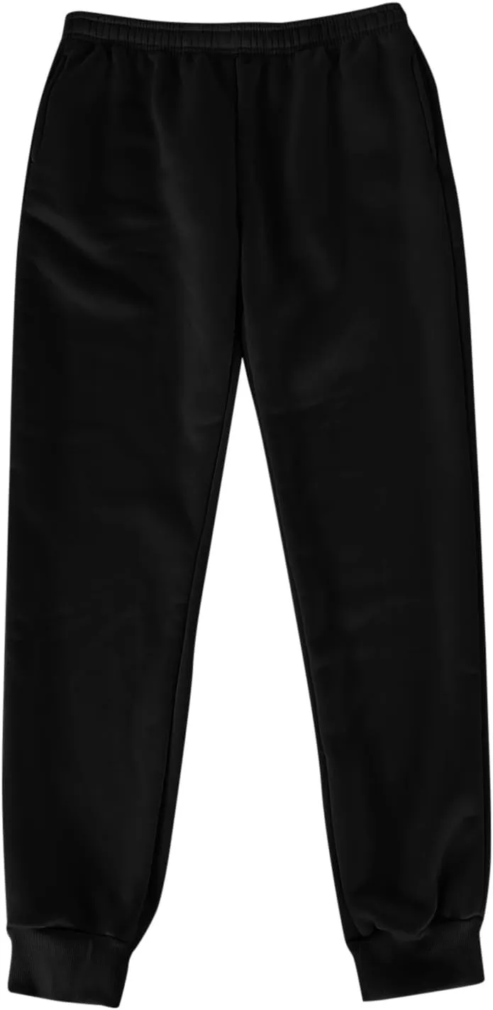 Womens High Waisted Sweatpants Workout Active Cinch Bottom Joggers Pants Mid Rise Baggy Athletic Trousers with Pocket