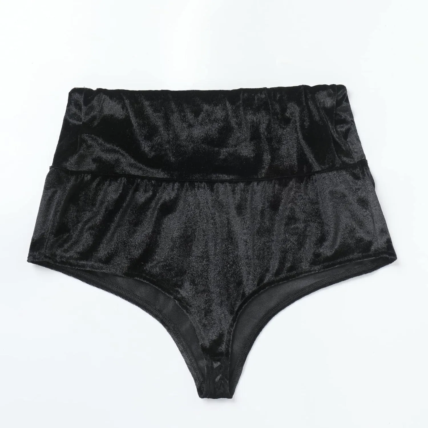 Women's Velvet Booty Yoga Shorts Sexy High Waist Pole Dance Hot Pants Gym Workout Active Slim Fit Rave Shorts Bottoms