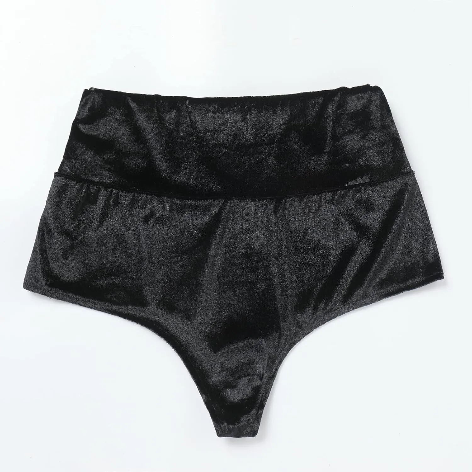 Women's Velvet Booty Yoga Shorts Sexy High Waist Pole Dance Hot Pants Gym Workout Active Slim Fit Rave Shorts Bottoms