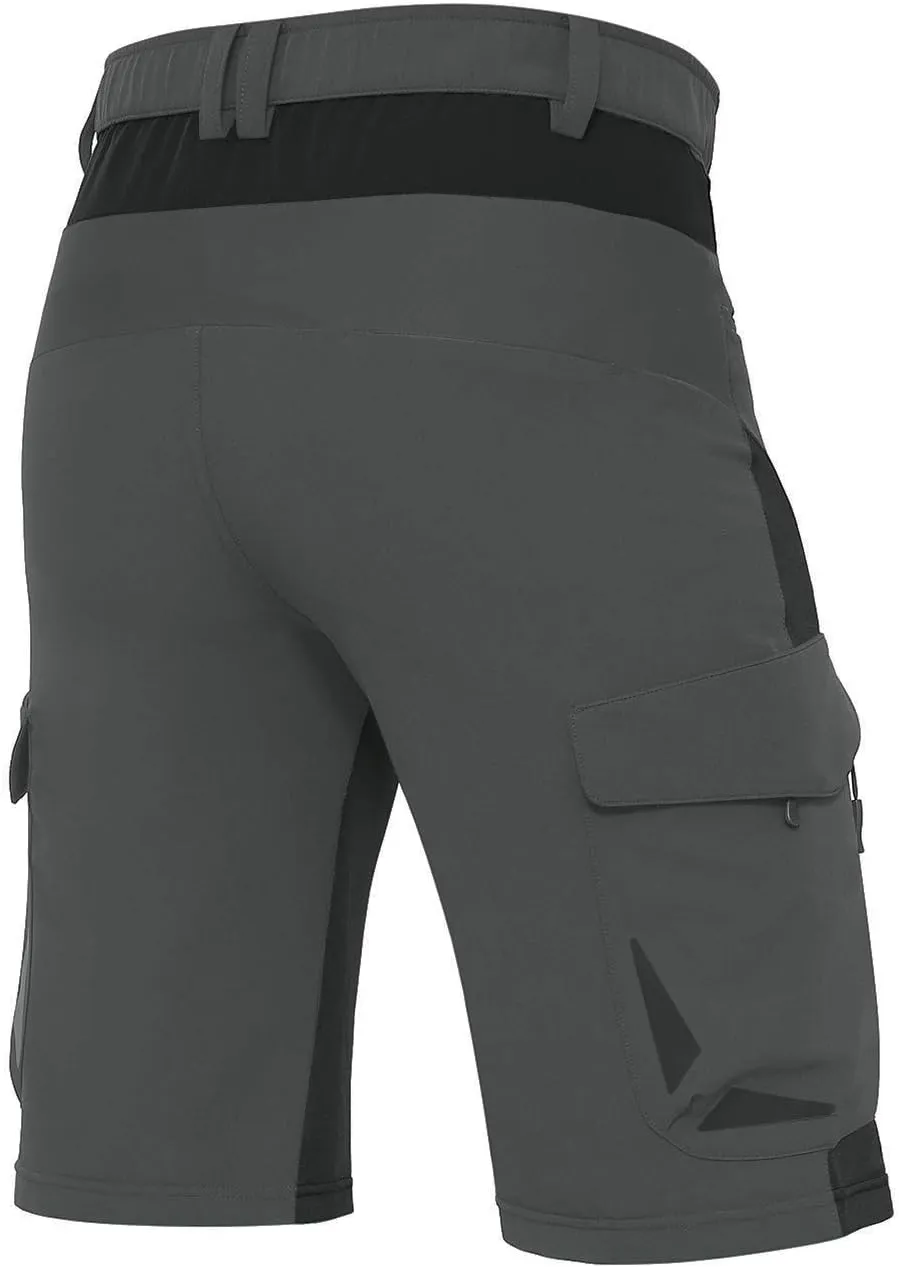 XKTTAC Men's Outdoor Quick Dry Lightweight Stretchy Shorts for Hiking, Tactical, Camping, Travel with 6 Pockets