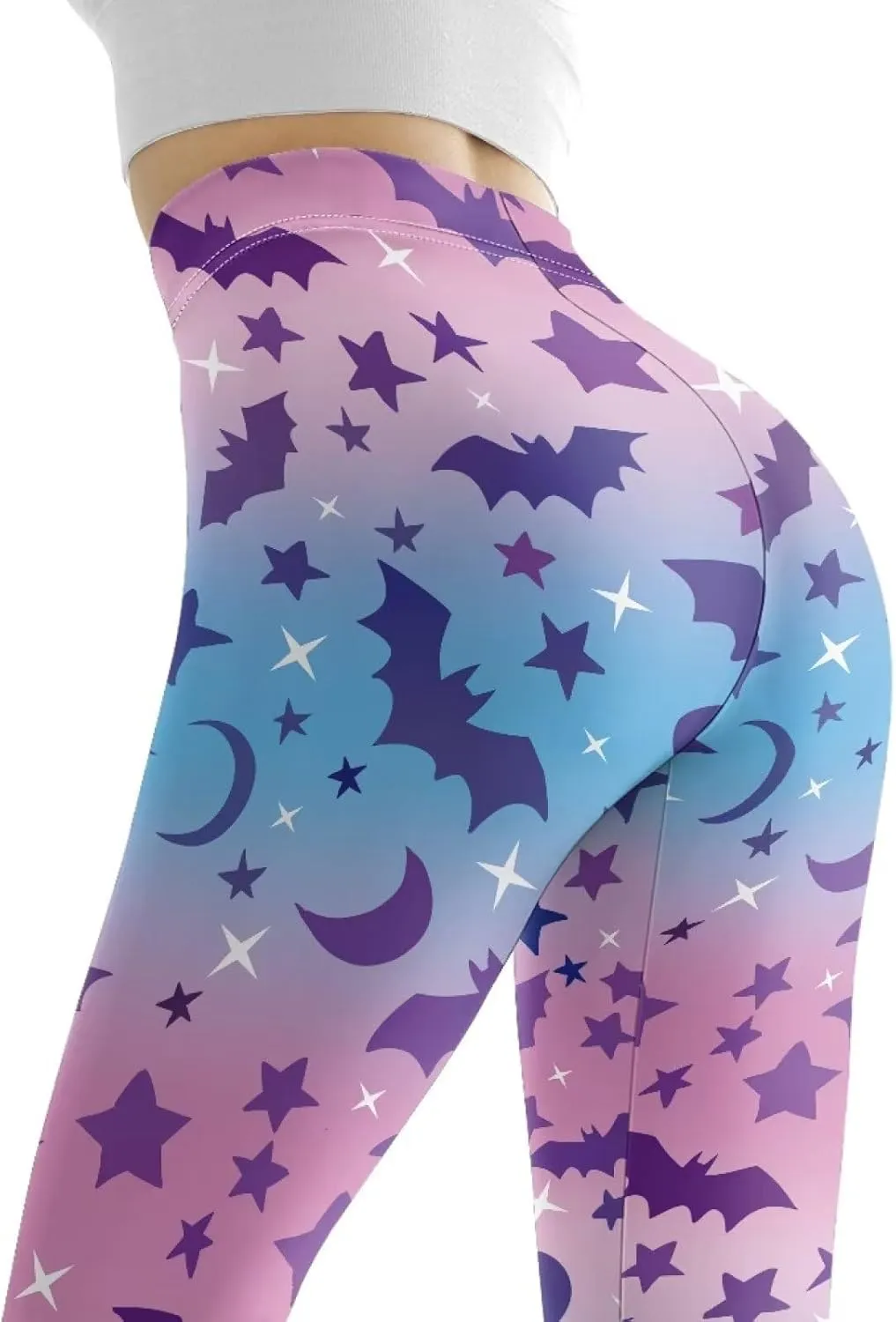 Yoga Pants for Women Full Length Workout Tights Leggings High Waist Soft Sports Trousers