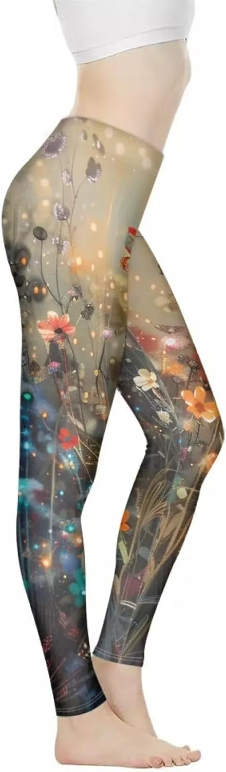 Yoga Pants for Women Full Length Workout Tights Leggings High Waist Soft Sports Trousers