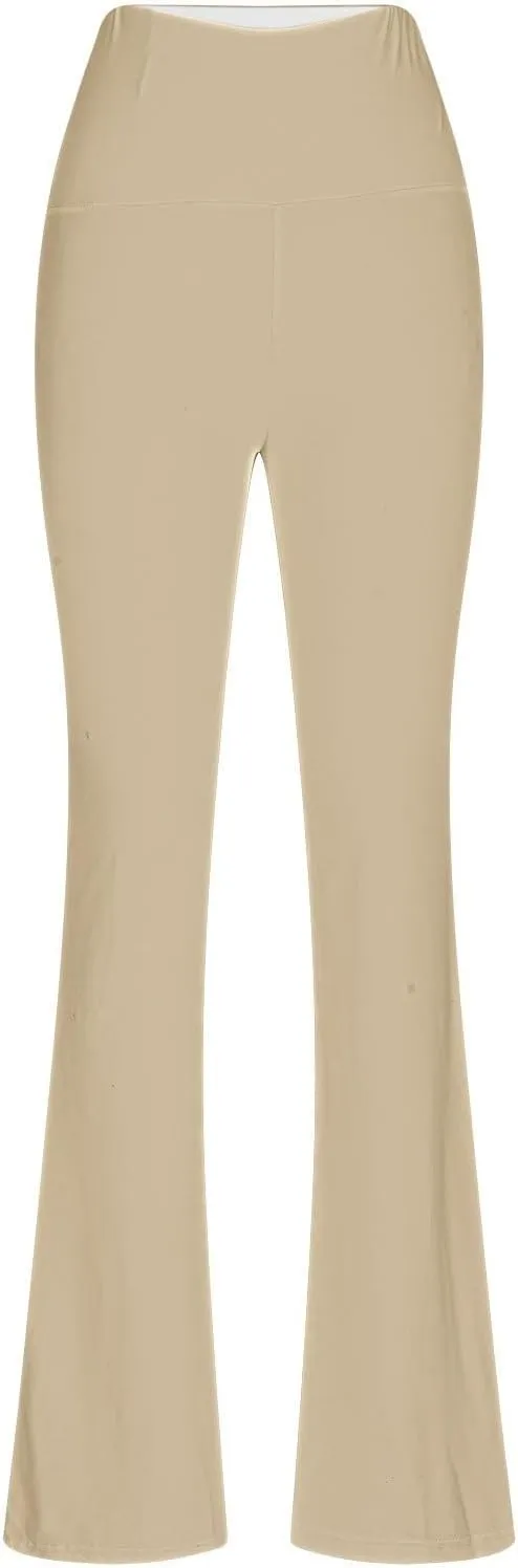 Yoga Women Straight Dress Pants with Pockets Tall Petite Regular for Work Business Thick Leggings for Women Plus